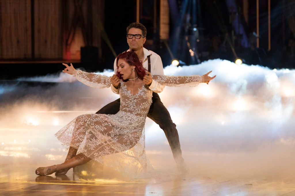 Bobby Bones and Sharna Burgess on "Dancing With the Stars."