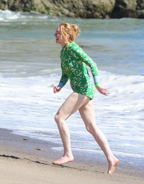 lindsay lohan on the beach