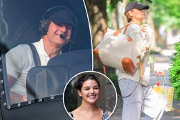 Tom Cruise lands helicopter in London as Katie Holmes returns home from dropping daughter Suri off at college