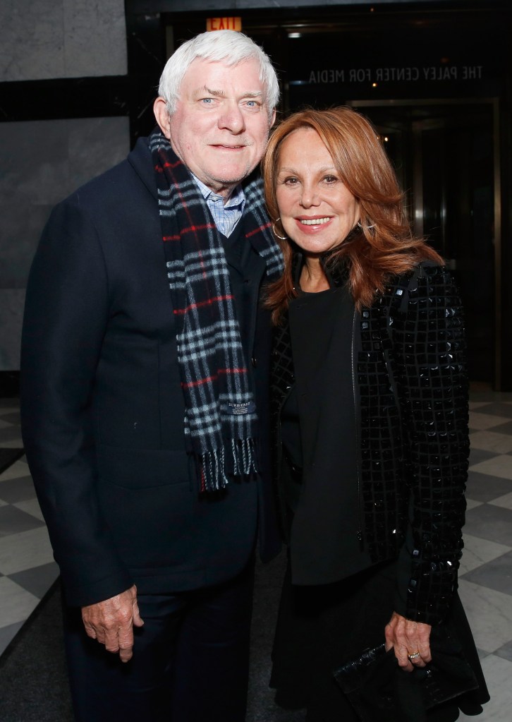 Marlo Thomas and Phil Donahue in February 2014