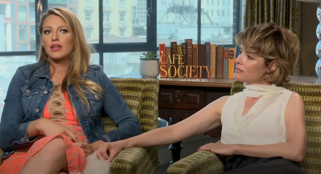 Blake Lively and Parker Posey in 2016 interview about "Cafe Society"