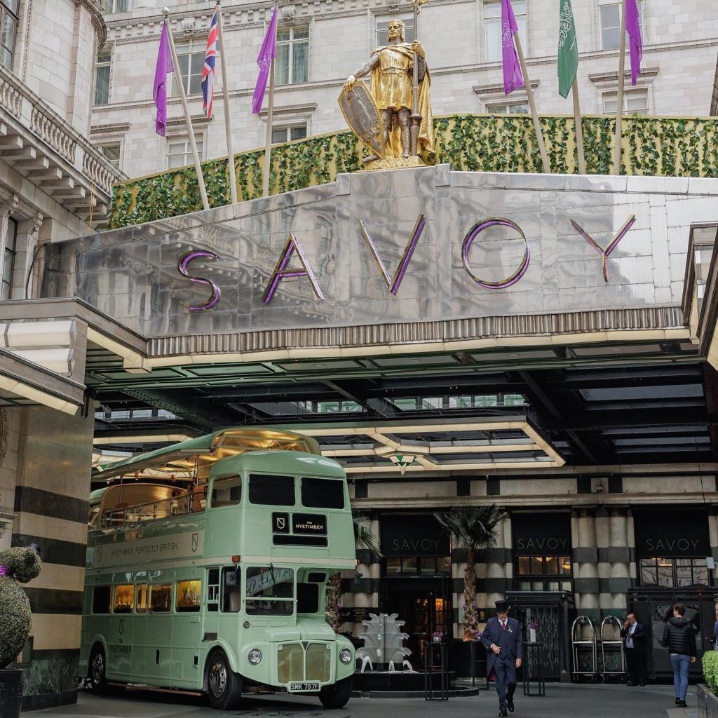 The Savoy Hotel.